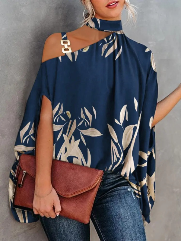 ELEGANT SHIRT TEETA blue