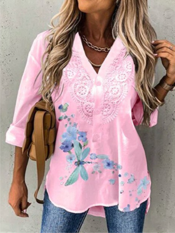 ELEGANT SHIRT JANNINE pink