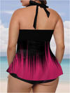 TANKINI DALYAN pink and black