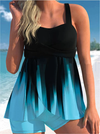 TANKINI TIANNI black and light blue