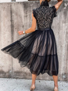 <tc>Elegantní šaty Teonna černé</tc>