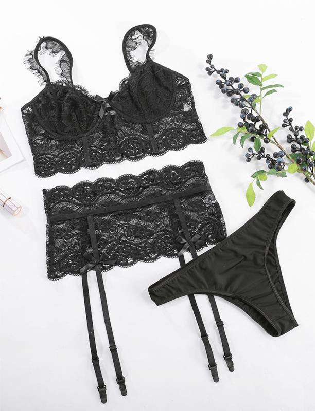 UNDERWEAR SET MARGUITA black